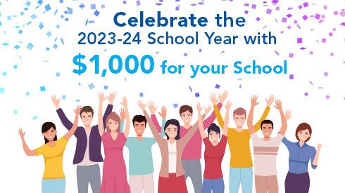 Win $1,000 for your 2023-24 School Year Kickoff