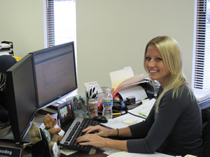 Christina Overton, Client Services Representative/Marketing Manager